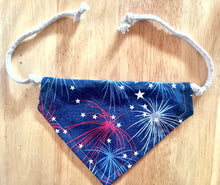 Load image into Gallery viewer, PET BANDANA - FIREWORKS
