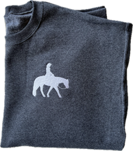 Load image into Gallery viewer, SWEATSHIRT - GIRL ON HORSE
