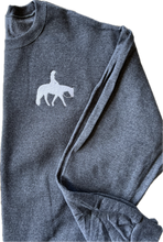 Load image into Gallery viewer, SWEATSHIRT - GIRL ON HORSE
