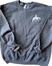 Load image into Gallery viewer, SWEATSHIRT - GIRL ON HORSE
