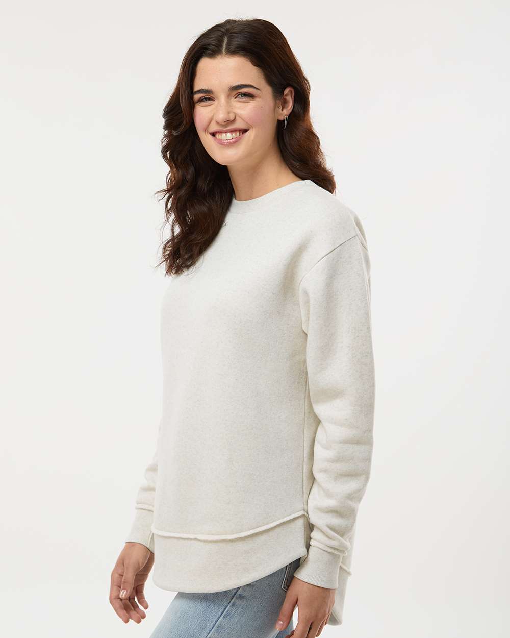 LAT Women's Weekend Fleece Crewneck Sweatshirt