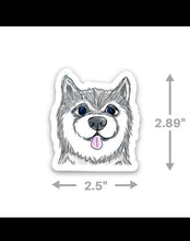 Load image into Gallery viewer, STICKER - HUSKY
