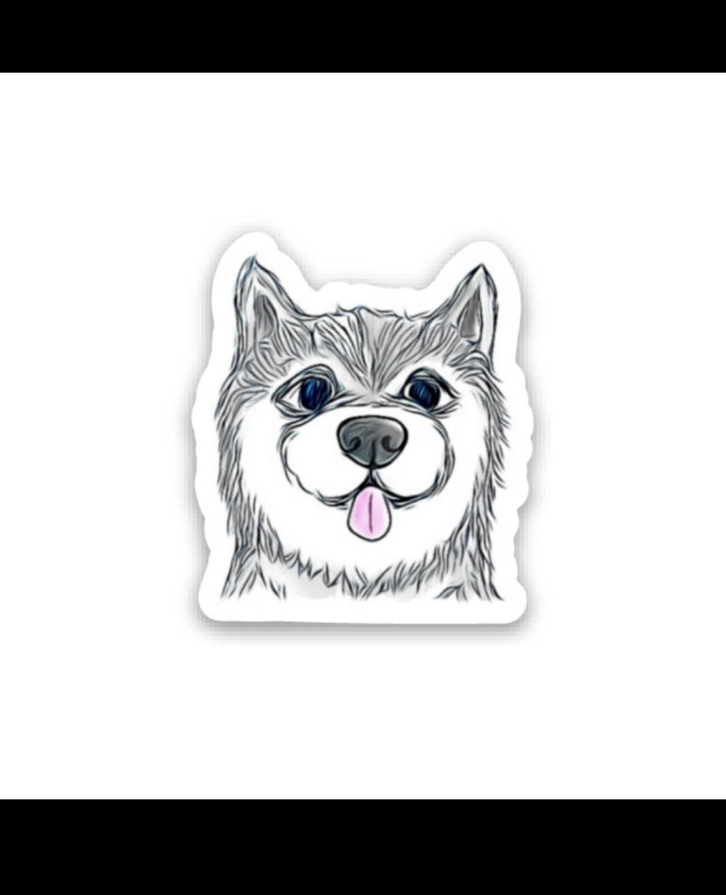 STICKER - HUSKY