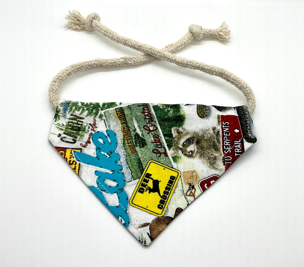 PET BANDANA - CAMP CAMO