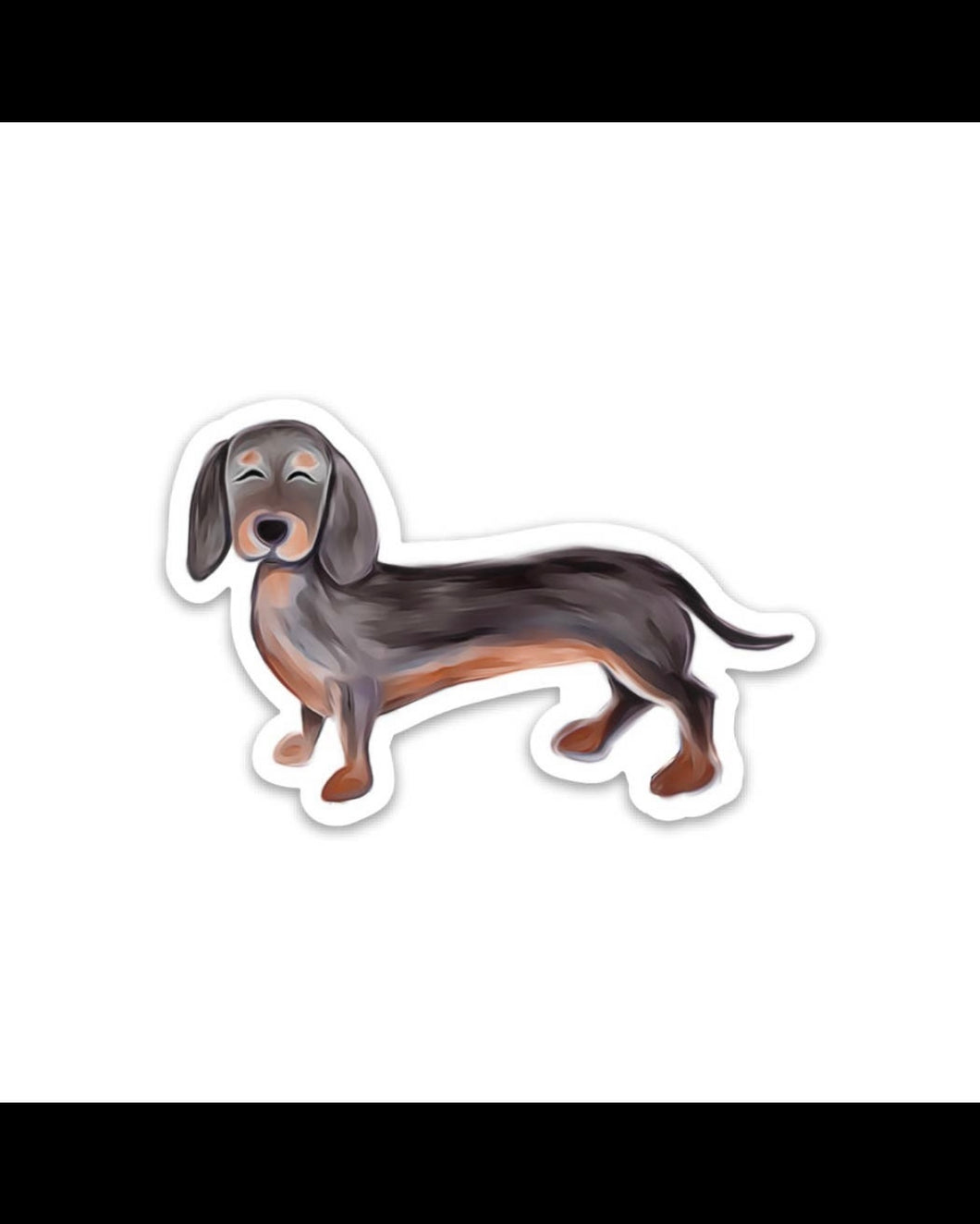 STICKER - DACHSHUND