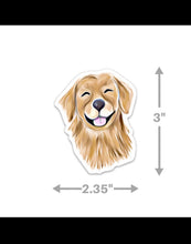 Load image into Gallery viewer, STICKER - GOLDEN RETRIEVER
