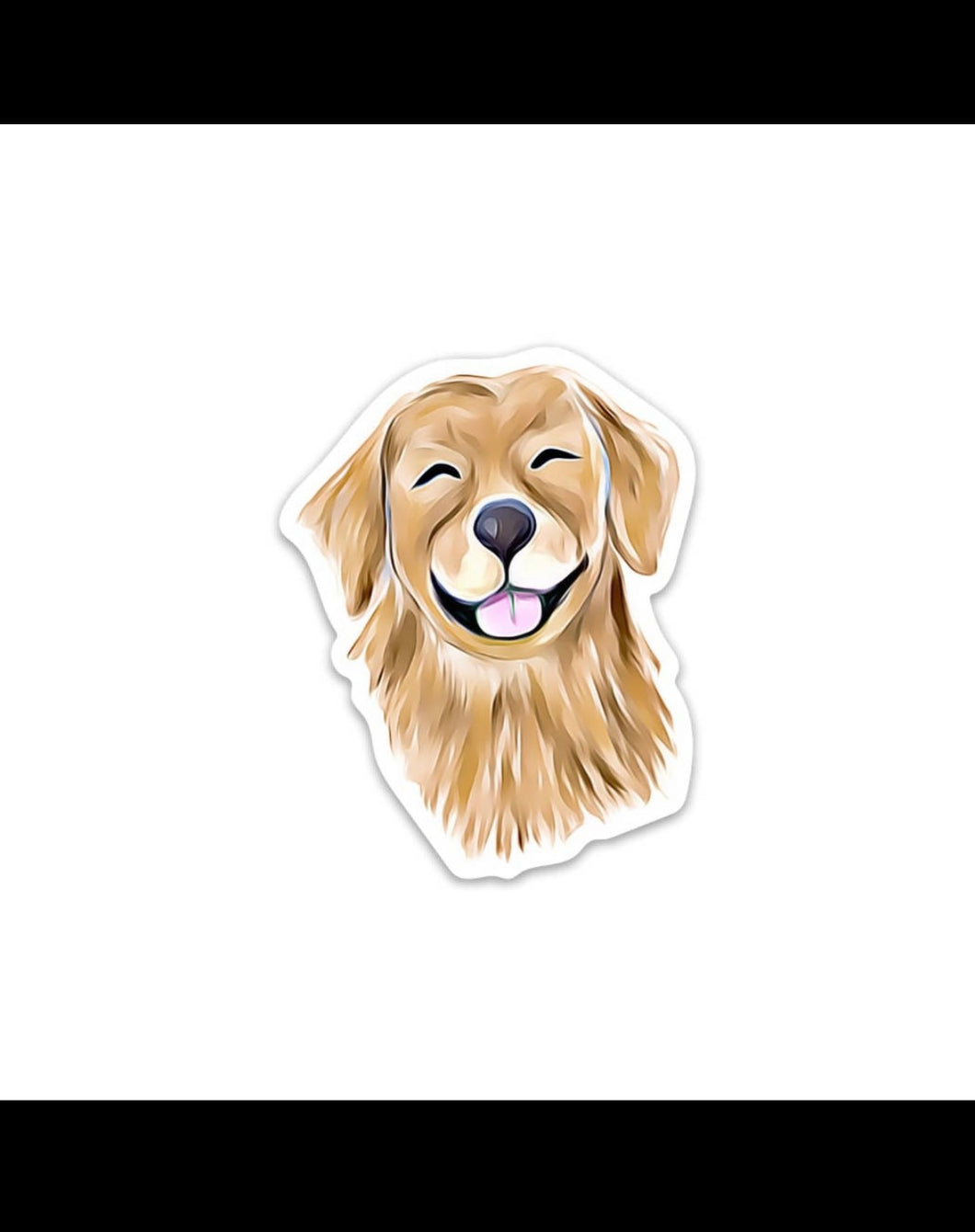 STICKER - GOLDEN RETRIEVER