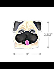 Load image into Gallery viewer, STICKER - PUG
