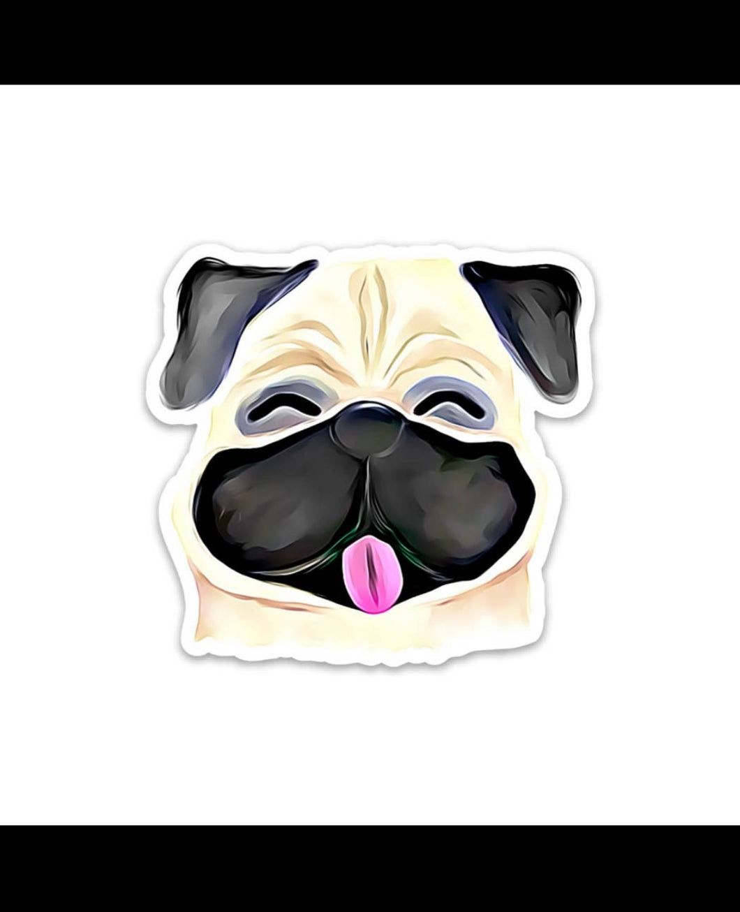 STICKER - PUG