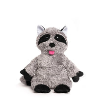 Load image into Gallery viewer, DOG TOY - FLUFFY RACCOON
