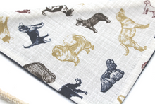 Load image into Gallery viewer, PET BANDANA - DENIM DOGG
