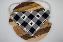 Load image into Gallery viewer, PET BANDANA - CABIN FEVER
