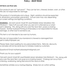 Load image into Gallery viewer, PET BANDANA - DENIM DOGG
